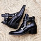 cowboylaarsjes-open-femmy-zwart-studs