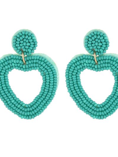 oorbellen-handgemaakt-heart-beads-groen-turkoois-handgemaakte-sieraden-kralen-hangers-fashion-sieraden-musthaves-thefashionlabel