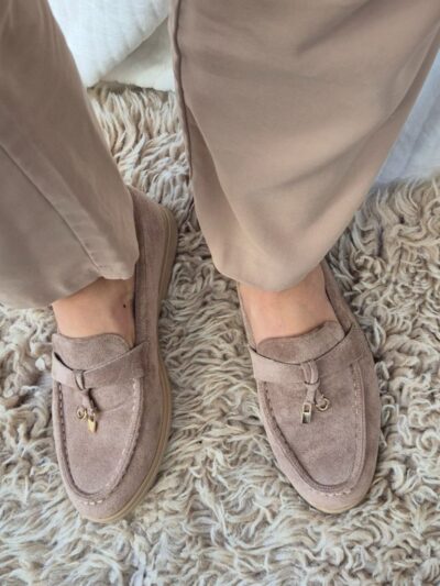 dames-instappers-khaki