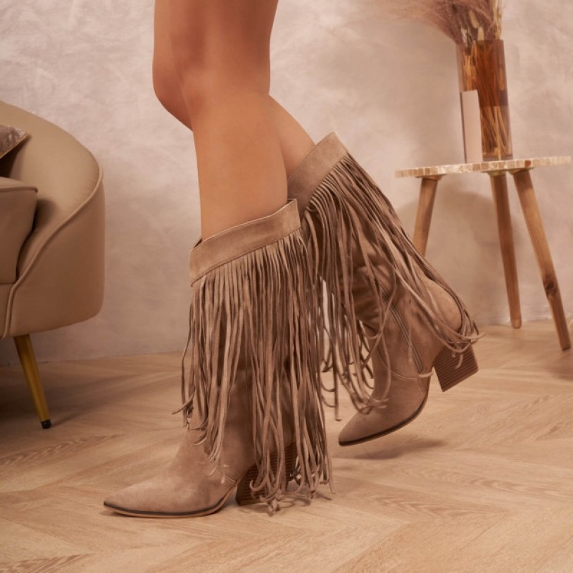 cowboy-laarzen-dames-boots-khaki-met-franjes-fashion-musthaves-western-boots