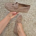 dames-instappers-khaki