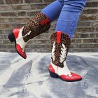 dames-western-cowboylaarzen-leopard-rood-wit