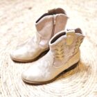 kids-cowboyboots-beige-goud