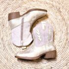 kids-cowboyboots-beige-goud