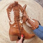 dames-western-laarzen-camel-beige