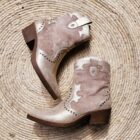 cowboy-enkellaarzen-mandy-goud