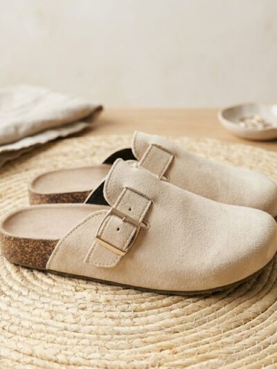 clogs-met-gesp-beige